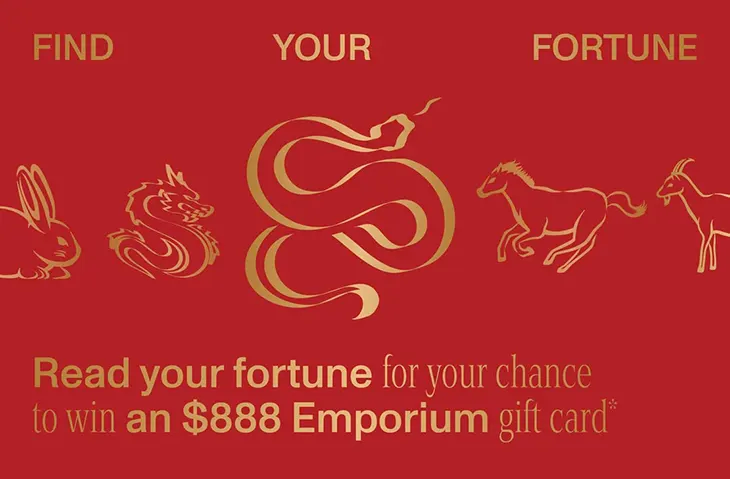 Emporium Melbourne  - Win a $888 Gift Card!