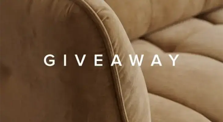 European Lifestyle - Win a $4K Sofa voucher!