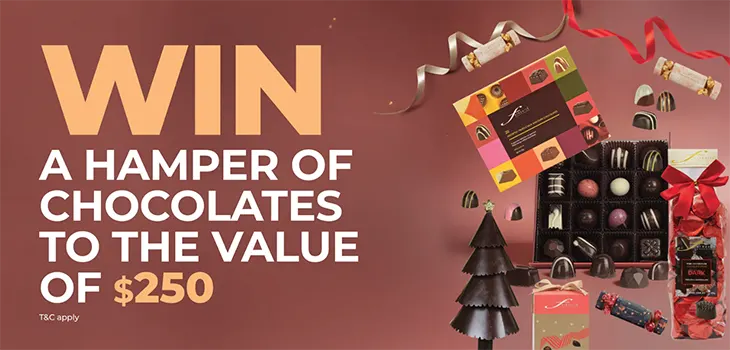 Fardoulis Chocolates - Win 1 of 3 Luxury Chocolate Hampers!