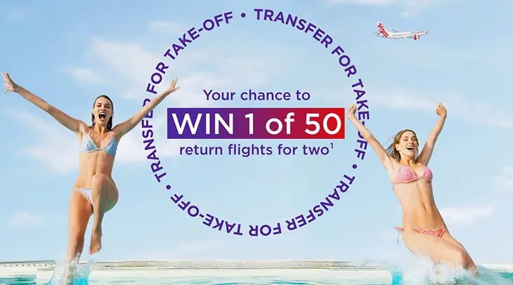 Flybuys - Win 1 of 50 Return Flights for 2!