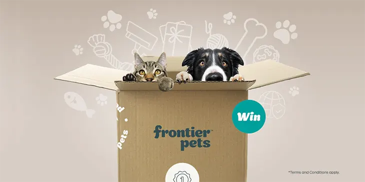 Frontier Pets - Win 1 of 2 Pet Tech & Toys Prize Packs!