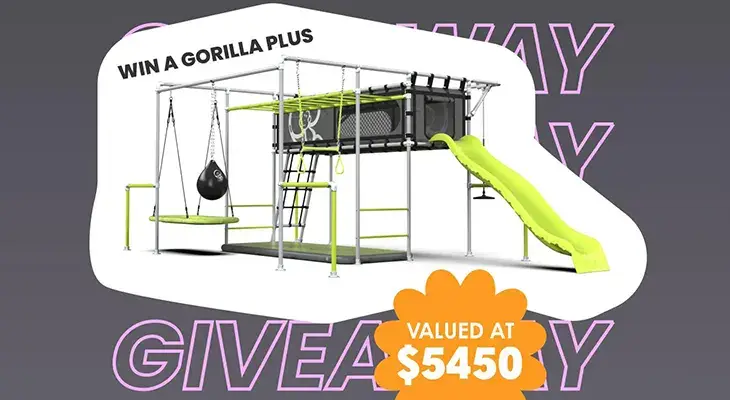 Funky Monkey Bars - Win a Backyard setup!