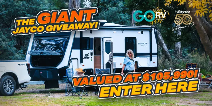 GoRV - Win a Jayco Silverline Outback caravan!