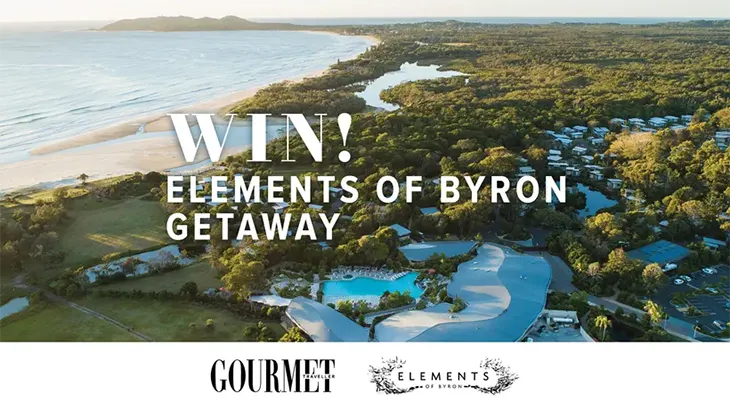 Gourmet Traveller - Win 1 of 2 holidays in Byron Bay!