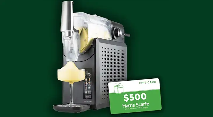 Harris Scarfe - Win a Deluxe Slushie Maker + Gift Card!