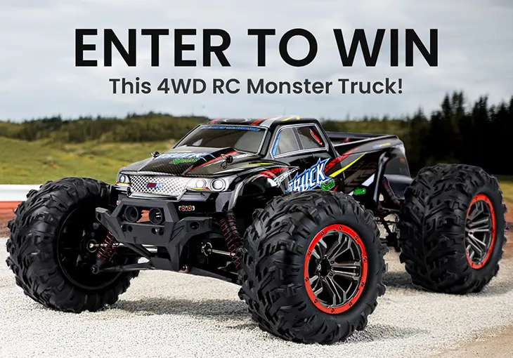 Hobbies Direct - Win 4WD RC Monster Truck!