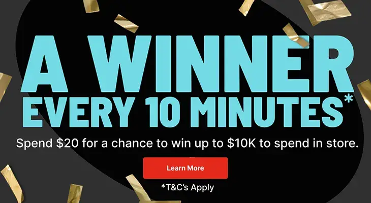 IGA | A Winner Every 10 Minutes!