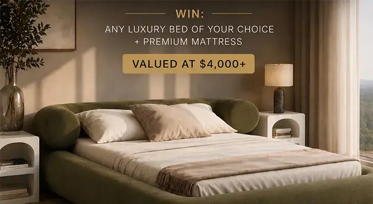 ISAAK Furniture - Win a luxury Bed of your choice!