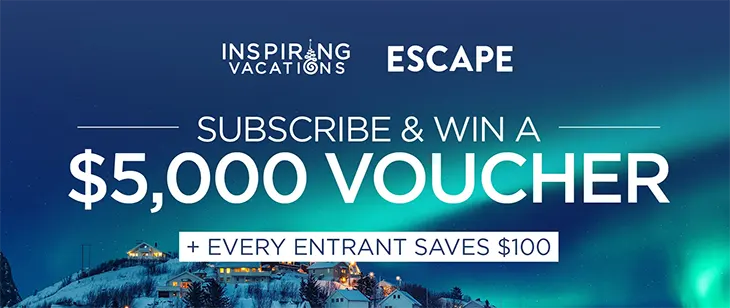 Inspiring Vacations - Win a $5,000 Travel voucher