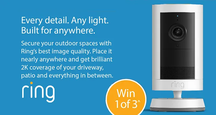 JB Hi-Fi - Win 1 of 3 Ring Outdoor Security Cameras!