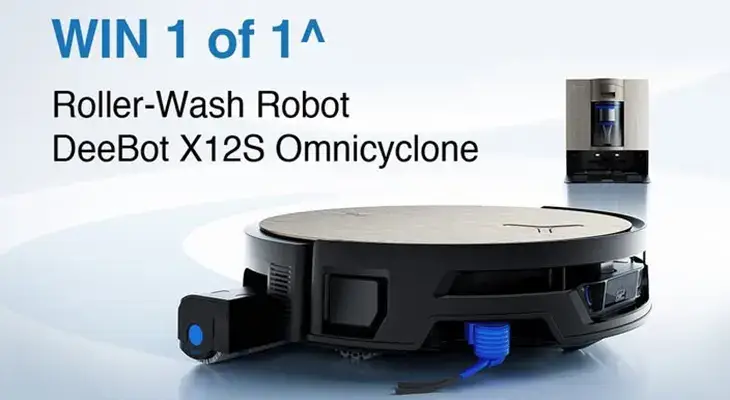 JB Hi-Fi - Win an Ecovacs Robotic Vacuum Cleaner!