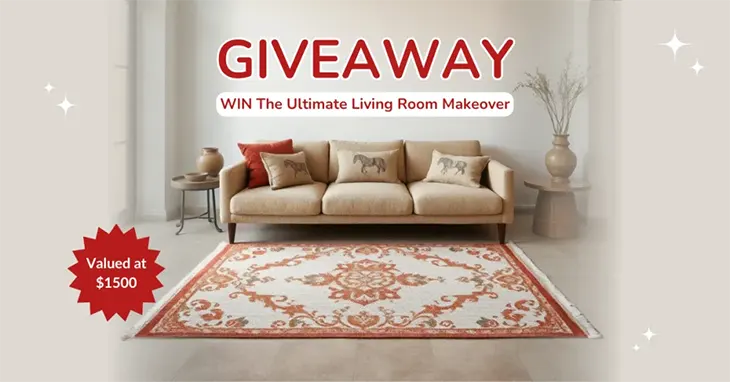 Jaipur Rugs & Handicrafts - Win a Living Room voucher!