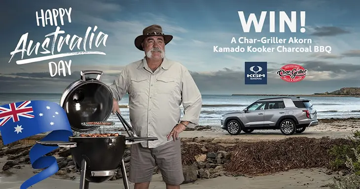 KGM SsangYong - Win a Char-Griller BBQ prize pack!