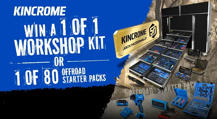 Kincrome - Win 1 of 81 Tool prize packs!