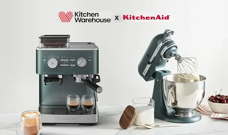 Kitchen Warehouse - Win a KitchenAid Espresso Machine + Stand Mixer!