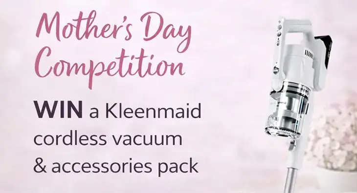 Kleenmaid - Win a Cordless Vacuum & Accessories!