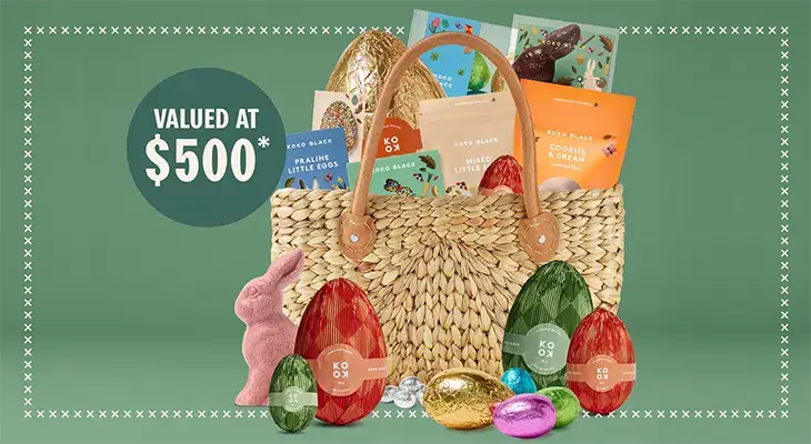 Koko Black - Win an Easter Chocolate Hamper!