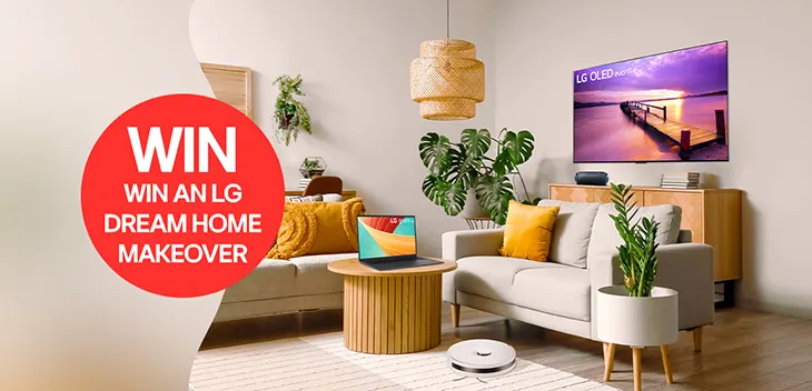 LG - Win 1 of 2 Home Makeovers!