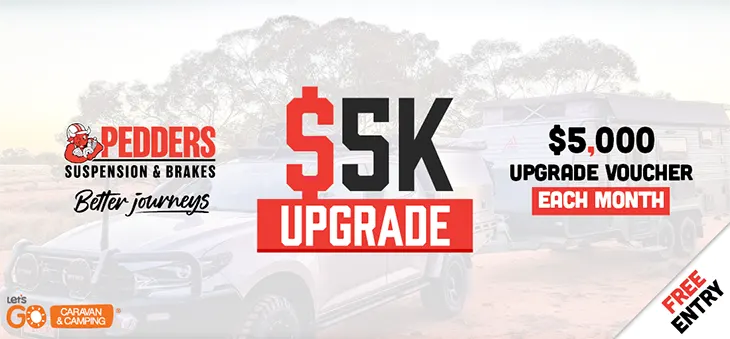 Let's Go Caravan & Camping - Win a $5,000 Pedders vouchers!