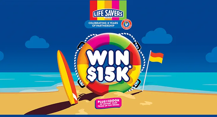 Life Savers - Win $15K Cash + $50 Cash Instantly!