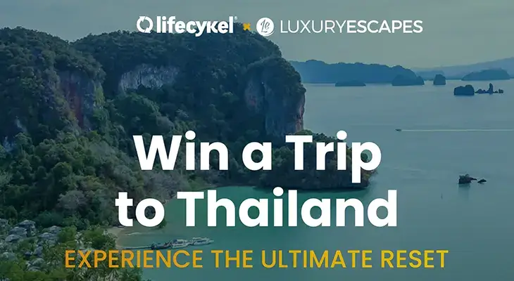 Lifecykel - Win a 5-night escape to Thailand!