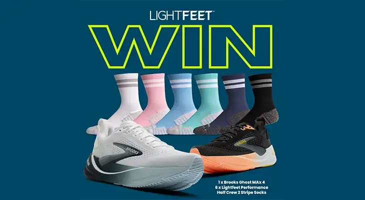 Lightfeet - Win pair of Brooks Ghost Max 4 shoes!