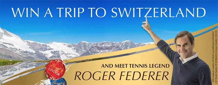 Lindt - Win a trip for 2 to Switzerland!