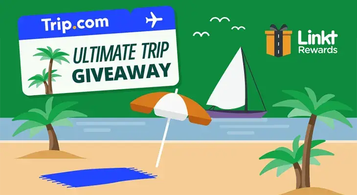 Linkt Rewards - Win 1 of 5 Dream Holidays