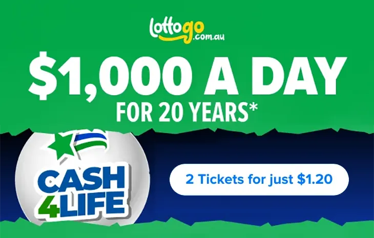 LottoGo - Win $1,000 a day for 20 years!