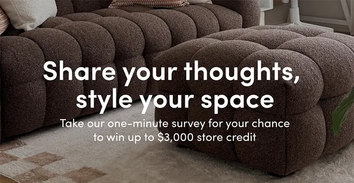 Luxo Living - Win a $3K or 1 of 2 $1K vouchers!