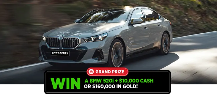 MS Limited Edition - Win a BMW 520i + $10,000 Cash!