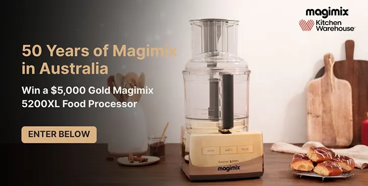 Magimix - Win a 24k gold Magimix Food Processor!