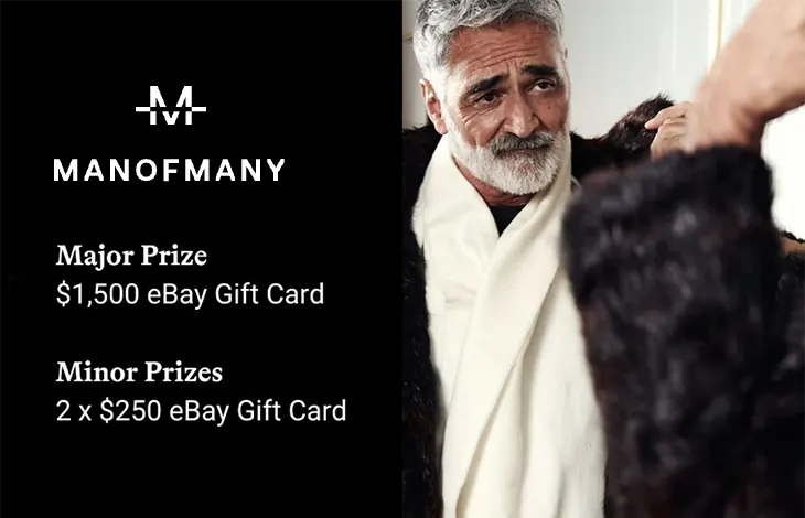 Man of Many - Win a $1500 eBay voucher!