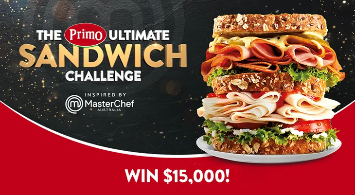 MasterChef Primo – Win $15K or 1 of 4 $2,500 prizes! MasterChef Primo - Win $15K or 1 of 4 $2,500 prizes!
