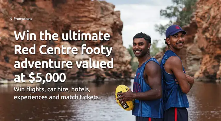 Melbourne FC - Win a 4-day Alice Springs adventure!