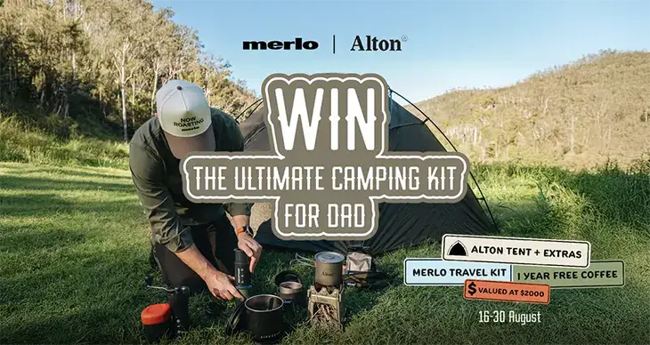 Merlo Coffee - Win a Camping kit & Coffee!