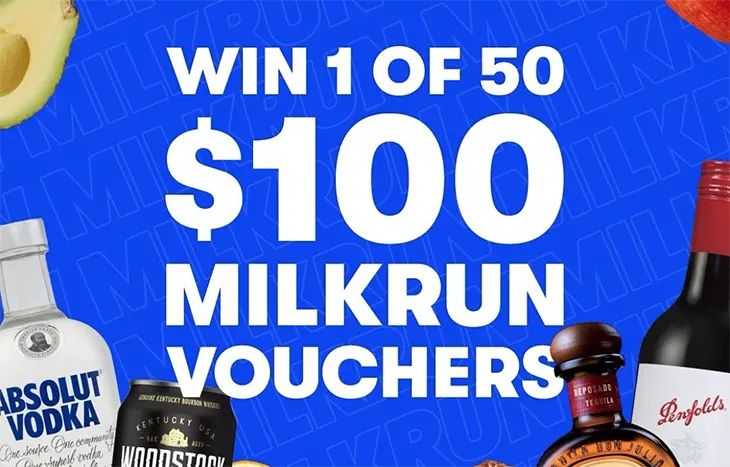 Milkrun Jimmy Brings - Win 1 of 50 $100 Vouchers!