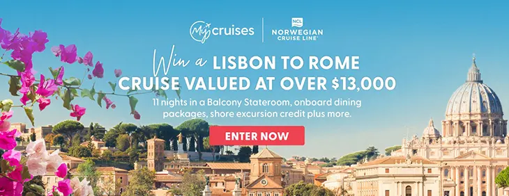 My Cruises - Win an 11-night Mediterranean cruise!