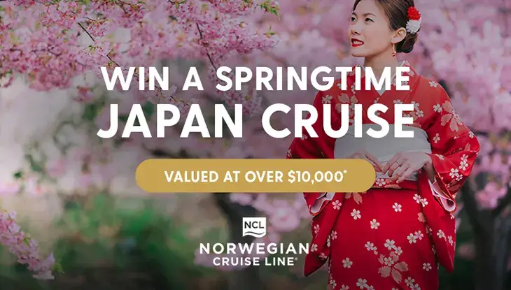 MyCruises - Win a Springtime Japan cruise!