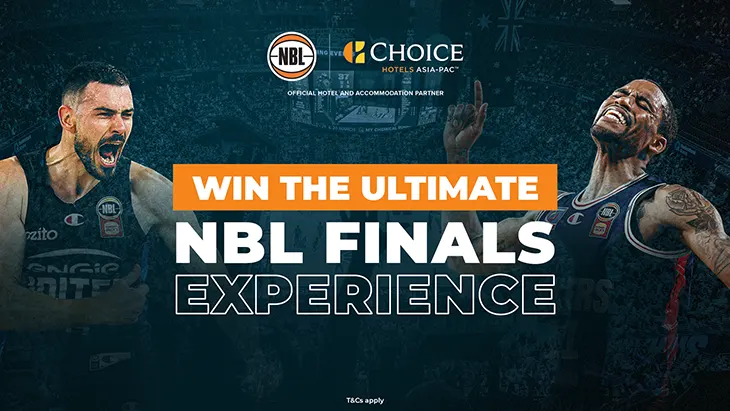 NBL Choice Hotels - Win a NBL Finals experience!