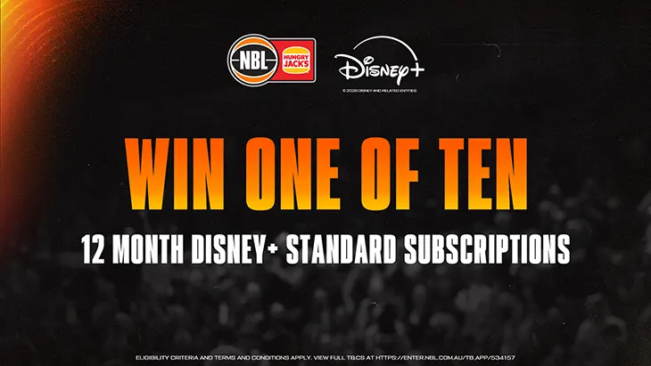 NBL - Win 1 of 10 Disney+ Subscriptions!
