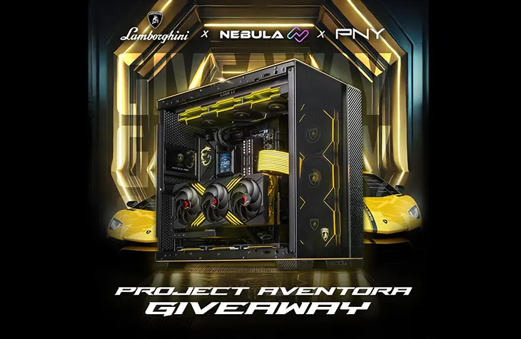 Nebula PC - Win a Lamborghini Gaming PC!