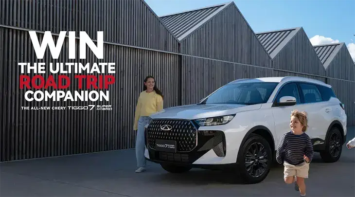 Nine - Win a Chery Tiggo 7 Super Hybrid Urban!