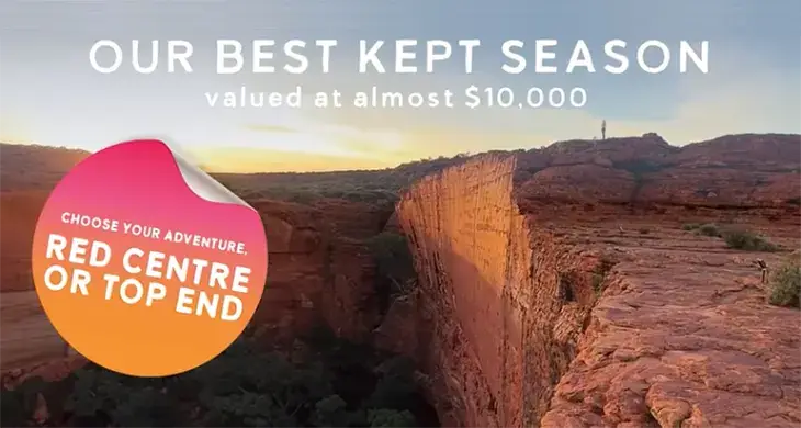 Northern Territory - Win a Top End or Red Centre adventure!