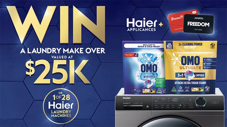 OMO - Win a $25K laundry make over!