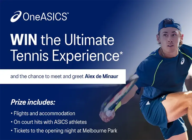 OneASICS - Win the ultimate Tennis experience!