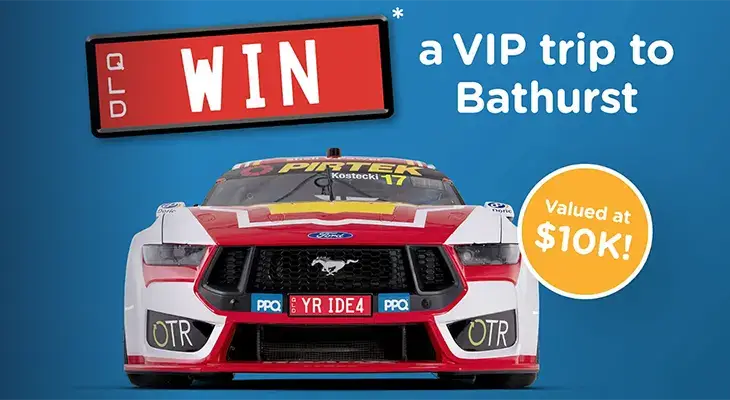 PPQ - Win a VIP trip for 2 to Bathurst!