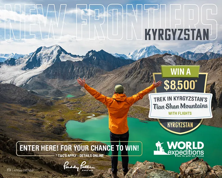 Paddy Pallin - Win a $8,500 World Expedition trip!