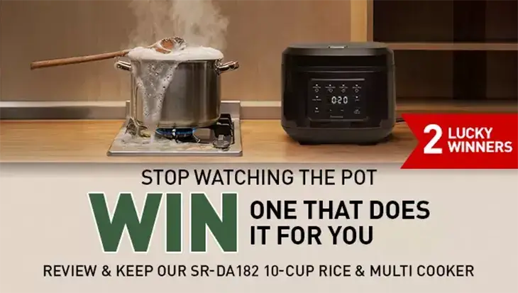 Panasonic - Win 1 of 2 Rice & Multi Cookers!