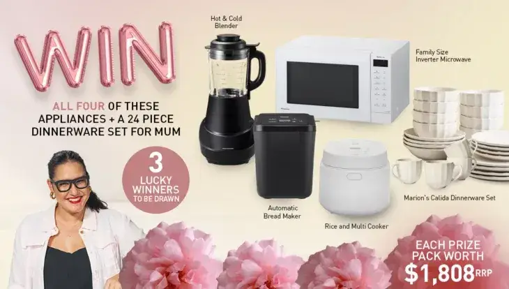 Panasonic - Win 1 of 3 Kitchen Kits!